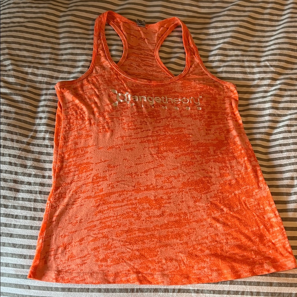 Orangetheory Vibrant Orange Racerback Tank